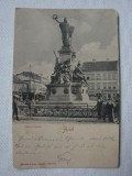 Carte postala ARAD, circulata la 1902, Printata