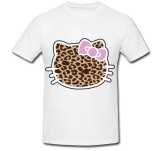 Tricou &quot; Hello Kitty leopard teddy &quot;