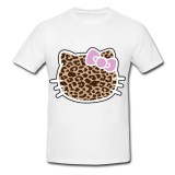 Tricou &quot; Hello Kitty leopard teddy &quot;