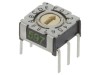 &Icirc;ntrerupător codificare HEX/BCD 16 poziții THT 80m&Omega;