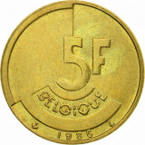 Cumpara ieftin Moneda 5 FRANCI - BELGIA, anul 1986 *cod 422 = Excelenta: Text BELGIQUE, Europa