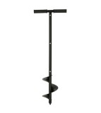 Burghiu manual spiral pentru grădină 85x15 cm