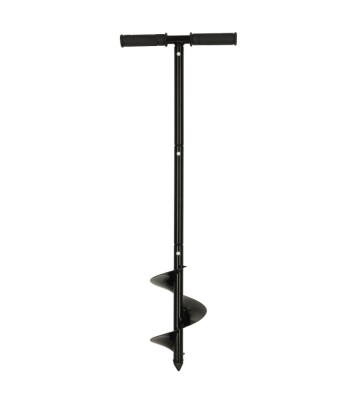 Burghiu manual spiral pentru grădină 85x15 cm foto