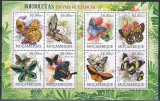 Mozambic 2012 - Fluturi, Bloc, MNH, Nestampilat