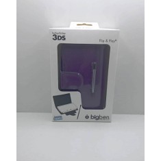 Husa + Stylus BigBen pentru Nintendo 3DS - Mov - EAN: 34995502921z (e)