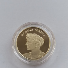 Moneda Romania 50 Bani proof, an 2019, Regina Maria