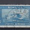 ROMANIA 1928 LP 80 a C. RAIU FILIGRAN VERTICAL SERIE STAMPILATA