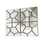 Set de 4x7 Oglinzi Acrilice, Autoadezive pentru Decor, 50 x 50 cm, Premium, CBD CORAL BEST DEALS Argintiu 50 cm 50 cm 50 cm Argintiu 4 bucati