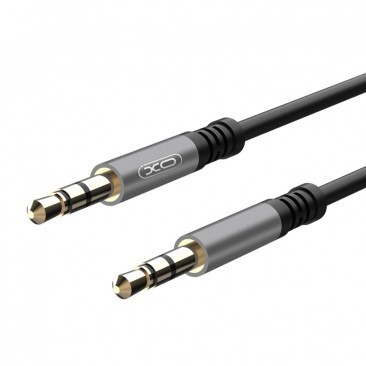 CABLU AUDIO XO-NB121, JACK - JACK 3,5MM, NEGRU BLISTER foto