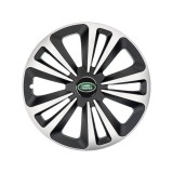 Set 4 Capace Roti Terra Gri-Negru R15, Compatibil Cu Land Rover