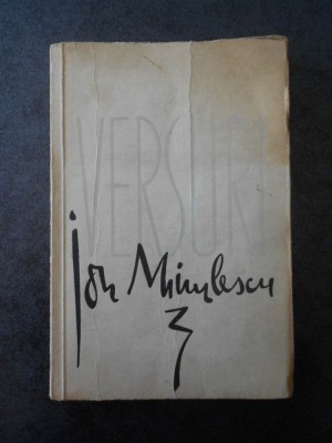 ION MINULESCU - VERSURI foto