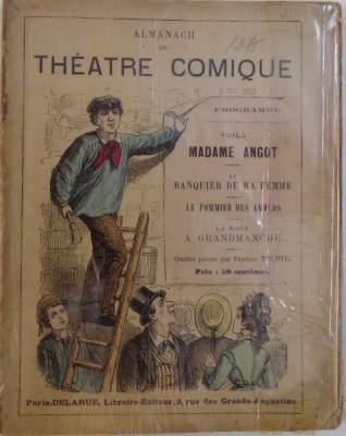 ALMANACH DU THEATRE COMIQUE , 1875 foto