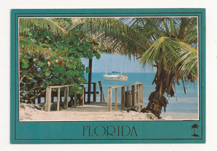 FA24-Carte Postala- SUA - Florida, circulata 1987