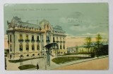 BUCURESTI , PALATUL D- LUI G. GR. CANTACUZINO SI CLADIRILE DIN VECINATATE , CARTE POSTALA , 1912