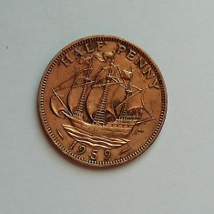 M3 C50 - Moneda foarte veche - Anglia - Half penny - 1959