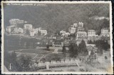 Carte Postala, Slanic Moldova, vedere generala si parcul, 1938