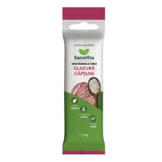 MINI RONDELE OREZ CU GLAZURA CAPSUNI 24GR