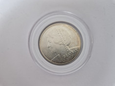 Olanda 10 Gulden-1996 Argint de 800-Beatrix-15 grame foto