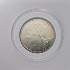 Olanda 10 Gulden-1996 Argint de 800-Beatrix-15 grame