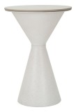 Mauro Ferretti Masuta De Cafea Alba cm &Oslash; 44,5X63 | Aosom Romania