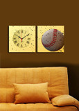 Cumpara ieftin Tablou decorativ cu ceas Clock Art, 228CLA2617, Multicolor