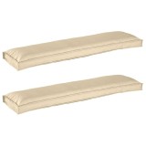Set de perne pentru palet 2 pcs Bej 150 x 40 x 8 cm