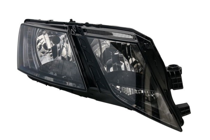 Far Skoda Octavia 3 (5e), 03.2017-, partea Dreapta, cu lumina timp de zi tip LED; cu lumina de parcare LED; tip bec H7+H7+PWY24W; electric; cu motor,