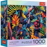 PUZZLE TREFL 1000 COLECTIA SUA IN JUNGLA POSTER INCLUS