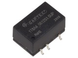 Convertor DC/DC 1W 5V la 12V 8-84mA SMD GAPTEC 1T8A4_0512S1.5UP