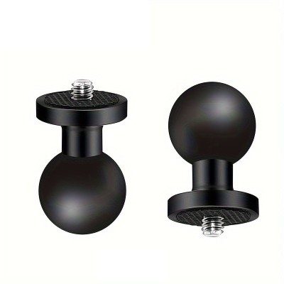 Adaptor bila - filet 1/4 pentru camere de actiune Insta360, GoPro, DJI Osmo Action compatibil RAM Mounts foto