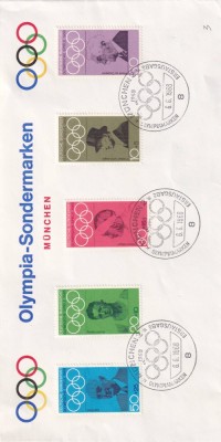 FILATELIE TEMATICA - PLIC GERMANIA TEMATICA OLIMPIC foto