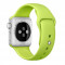 Curea pentru Apple Watch 42 mm Silicon iUni Green