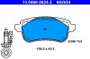 ATE 13.0460-2624.2 set placute frana,frana disc