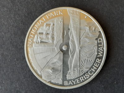 10 Euro &amp;quot;Bayerischer Wald&amp;quot; litera D, 2005, RFG - A 3979 foto