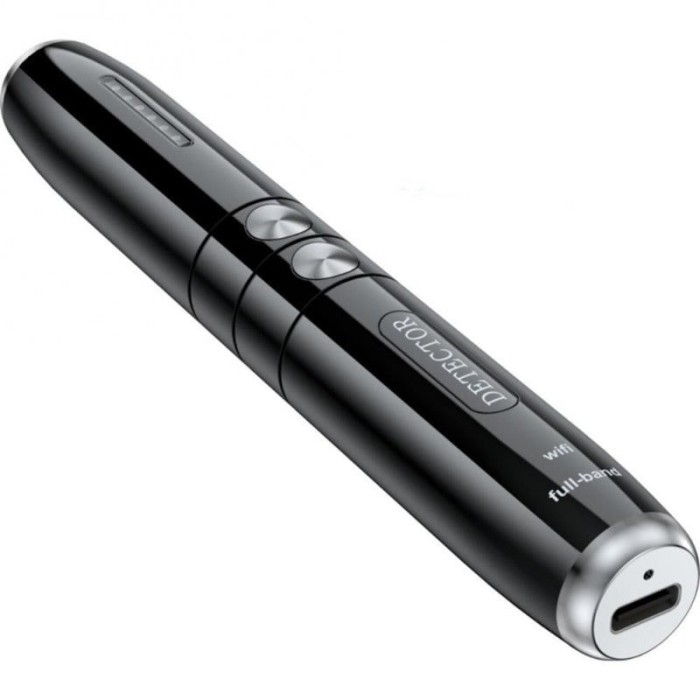 Detector Aparate Spionaj Techstar&reg; T7, Compact, Detecteaza Camere si Microfoane Wireless, Localizatoare GPS, Acumulator, Type-C
