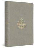 ESV Large Print Compact Bible (Trutone, Stone, Branch Design)