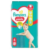 Scutece-chilotel Pants Marimea 4 Maxi pentru 9-15kg, 48 bucati, Pampers