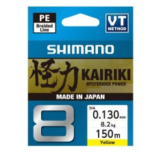 Shimano Kairiki 8 Yellow 150m/0,13mm foto