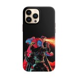 Husa compatibila cu Apple iPhone 12 Pro Max model Batman &amp;amp; Superman, Silicon, TPU, Viceversa
