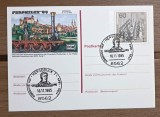 Germania 1985 &ndash; Carte poștală filatelică FERPHILEX &rsquo;85 cu ștampilă specială Hersbruck (16.11.1985)