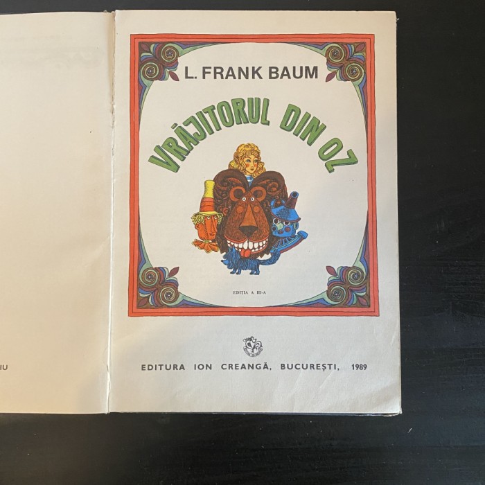 Lyman Frank Baum, Vrăjitorul din Oz, 1989