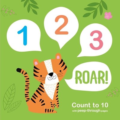123 Roar!: Count to 10 with Peep-Through Pages foto
