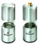 Cumpara ieftin Set condimente Bohmann, 2 piese, inox/sticla