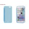 Husa Flip Mega View Apple iPhone 5 / 5S Albastru