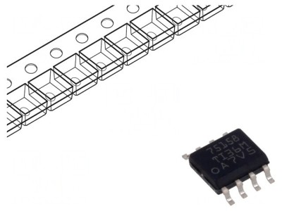 Interfață Declanșator RS422 10000kbps SOIC8 foto
