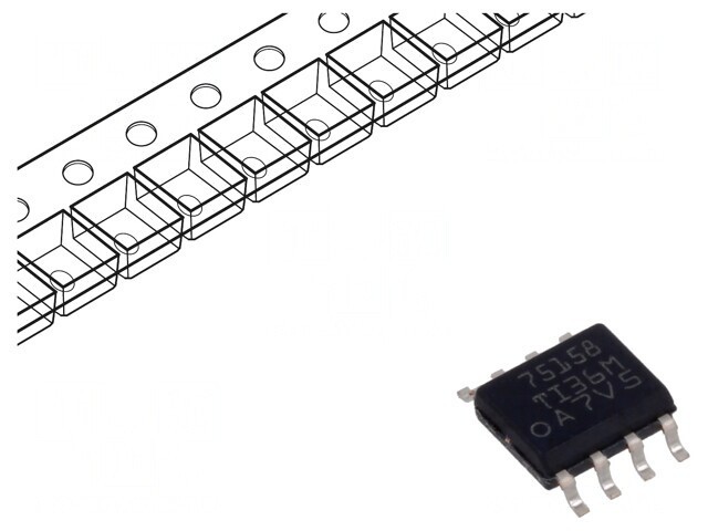 Interfață Declanșator RS422 10000kbps SOIC8