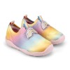 Pantofi Fete Bibi FisioFlex 4.0 Rainbow 20 EU, Roz, BIBI Shoes