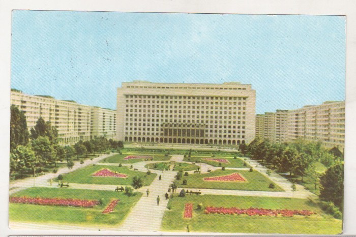 bnk cp Bucuresti - Vedere din Piata Garii de Nord - circulata