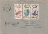 FILATELIE TEMATICA - PLIC POLONIA TEMATICA AVION AVIOANE