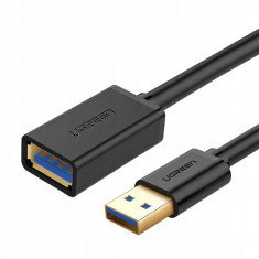 Cablu adaptor Ugreen USB 3.0 (femelă) - USB 3.0 (mascul) cablu adaptor 1m